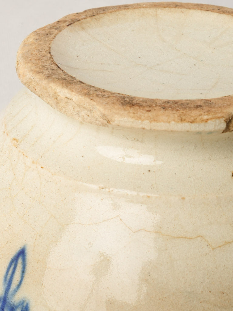 Unique unmarked antique crockery  