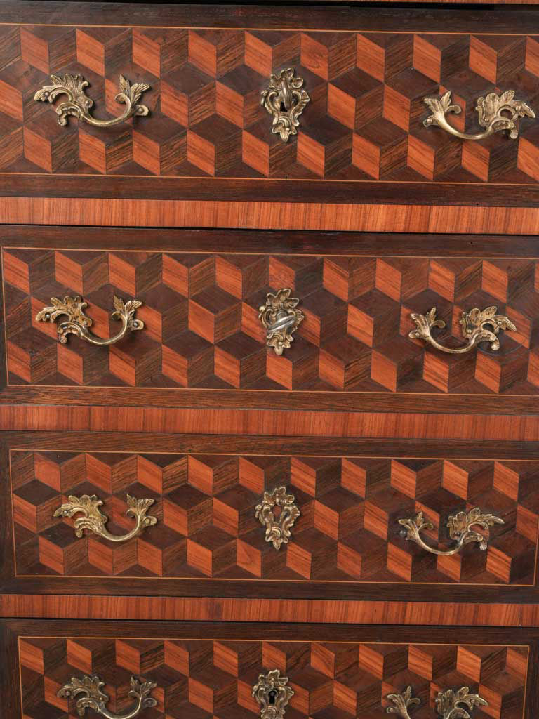Intricate craftsmanship writing desk  