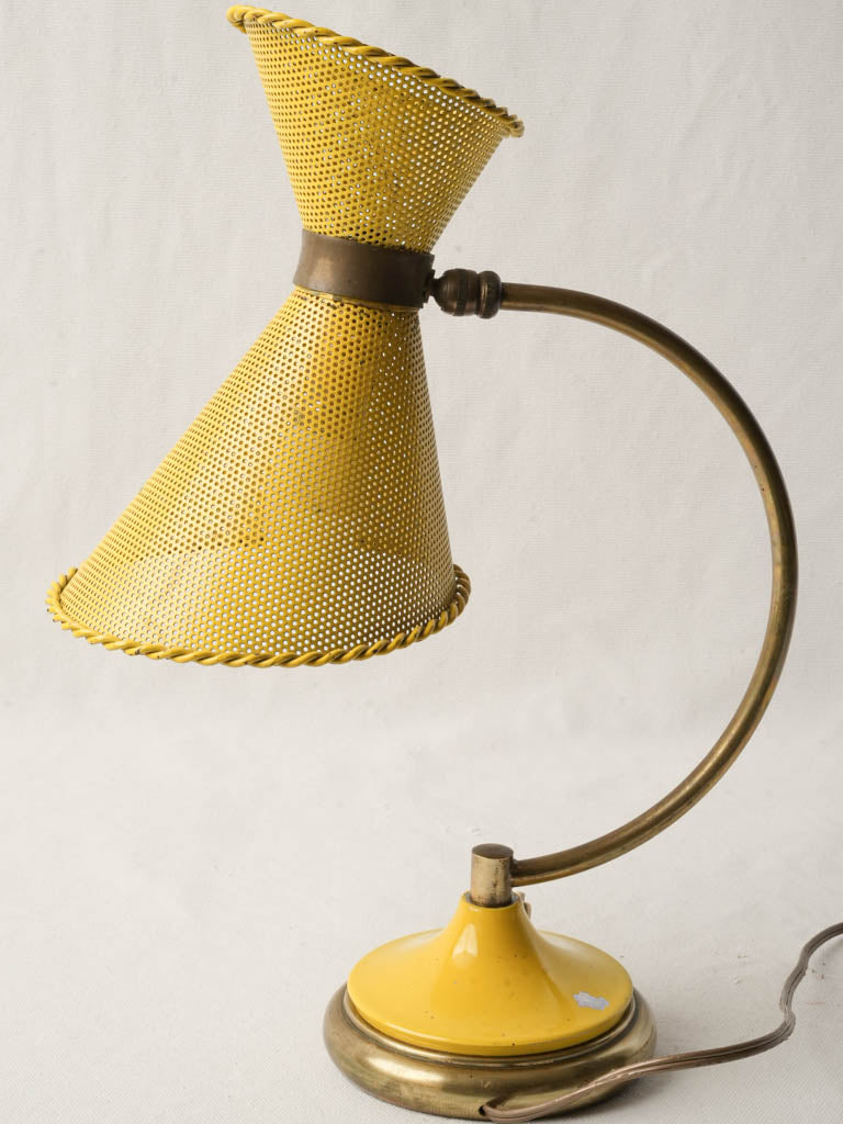 Playful elegant perforated lamp