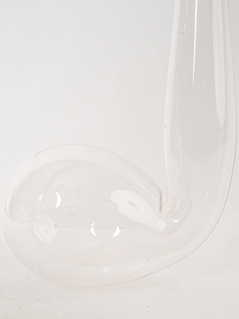 Classic clear glass chemistry apparatus