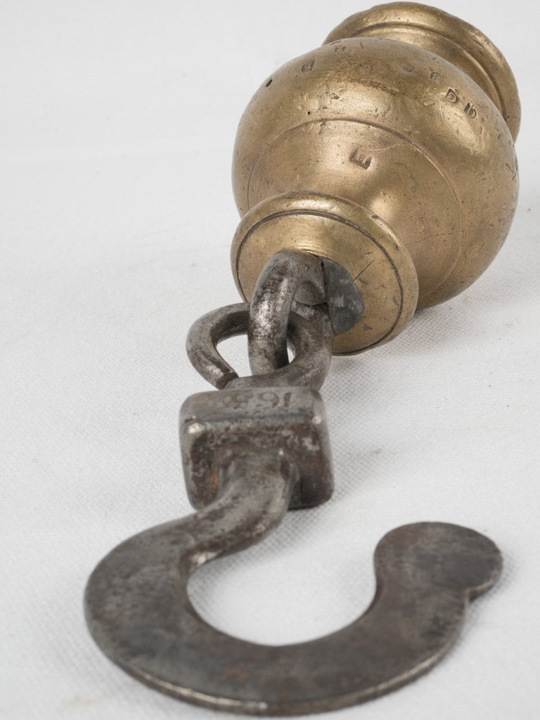 Charming 19th-century butcher's shop scale