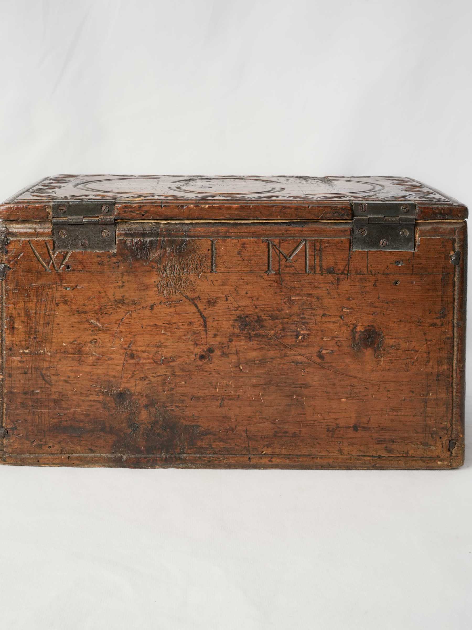 Vintage softwood heirloom container  