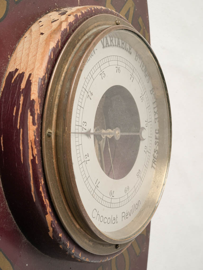 Nostalgic decorative Révillon barometer