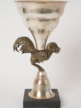 Vintage French rooster-emblazoned award