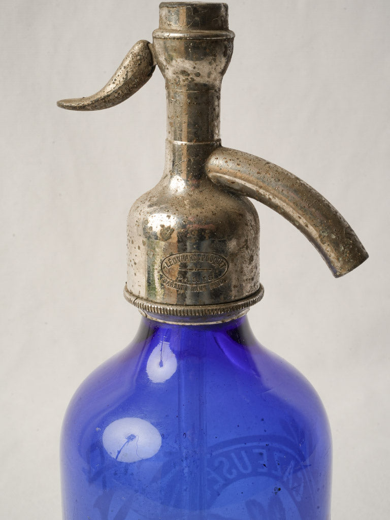 Chic nickel-plated soda siphon