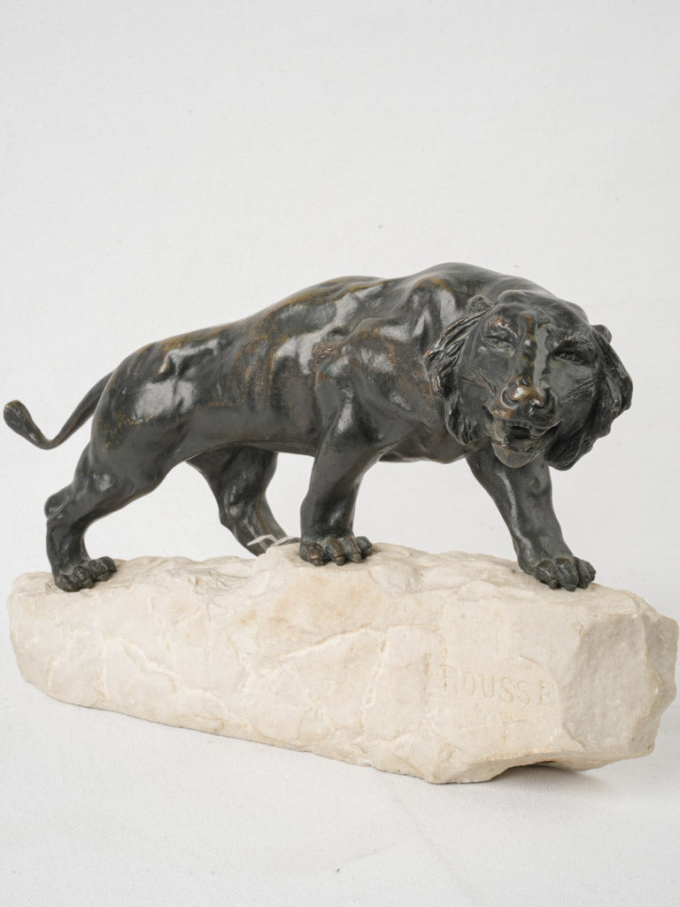 Detailed Rousse tiger sculpture