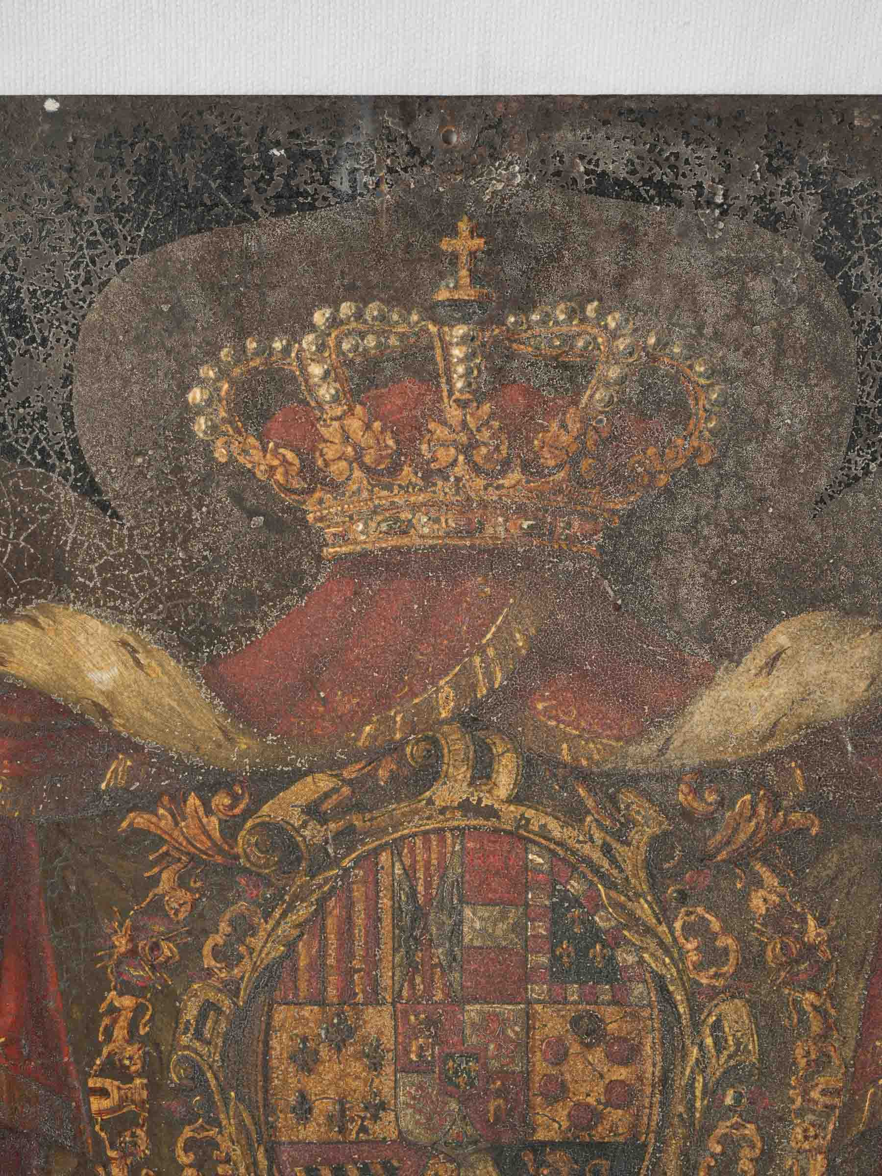 Vintage Spanish heraldic decoration  