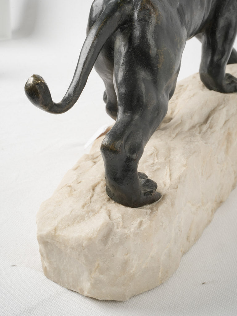 Signed Rousse bronze piece