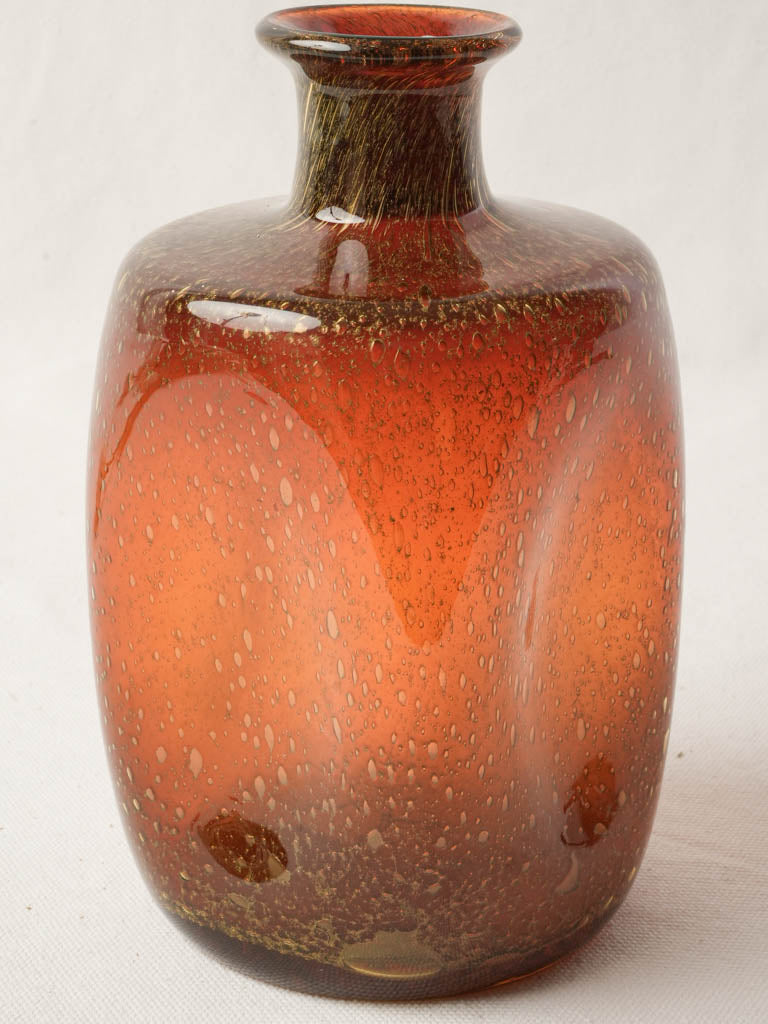 Rustic Biot Provence glass vase  