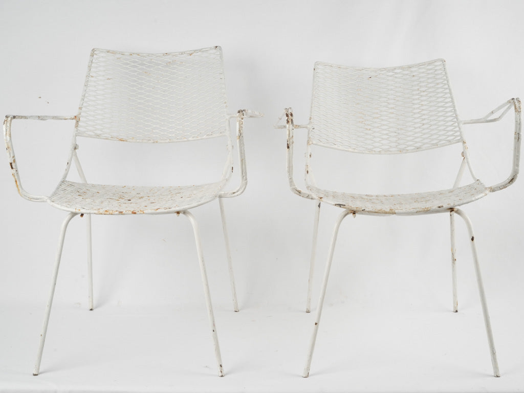 Antique 1960s outdoor seating furniture