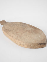 Antique French cutting board - oval 21¼" x 8¼"