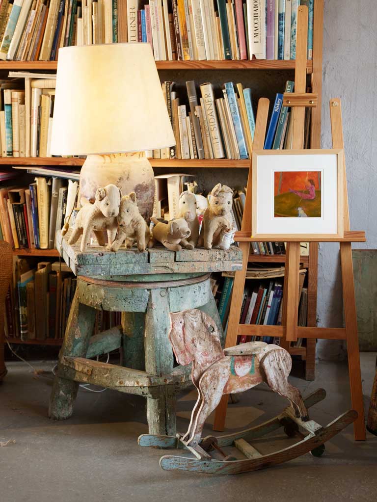 Small Contemporary Painting By Karibou - L’Ennui (Boredom) - 13¾" x 14½"