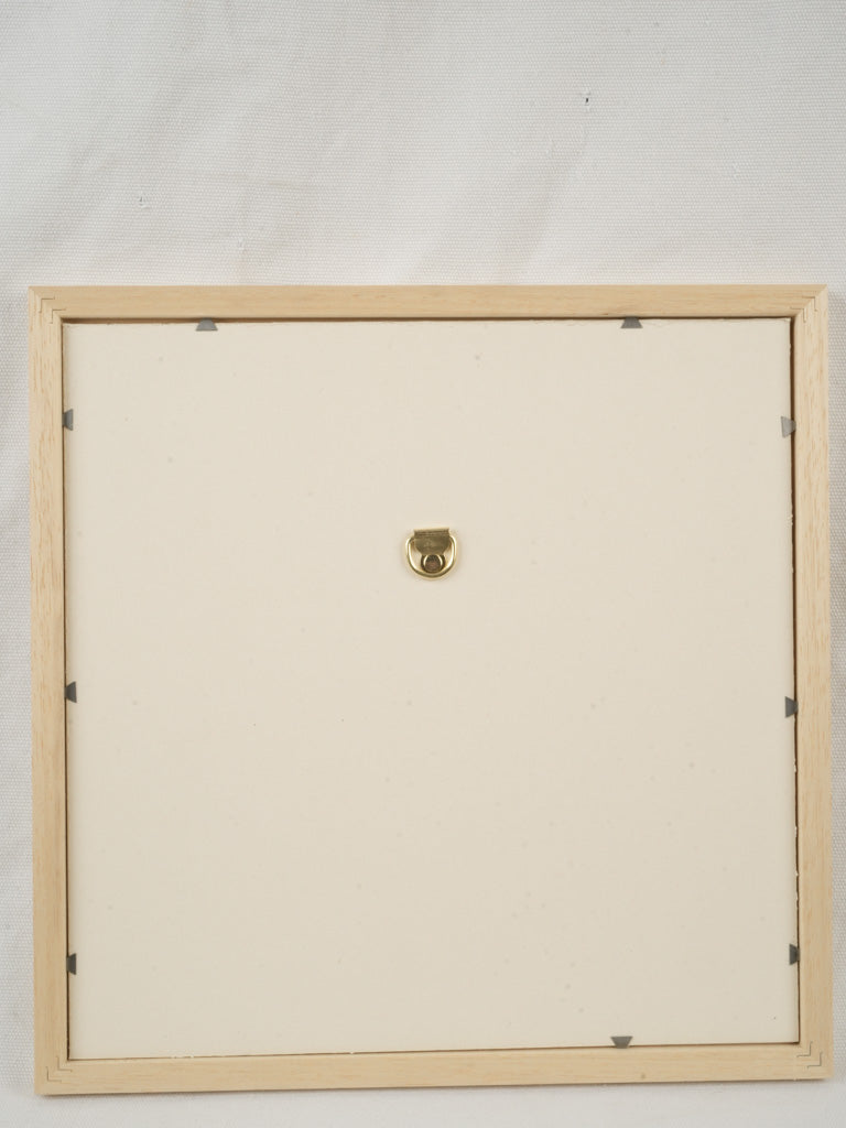 Small Contemporary Painting By Karibou - Cher Petit Larry (Dear little Larry) - 14¼" x 14¼"