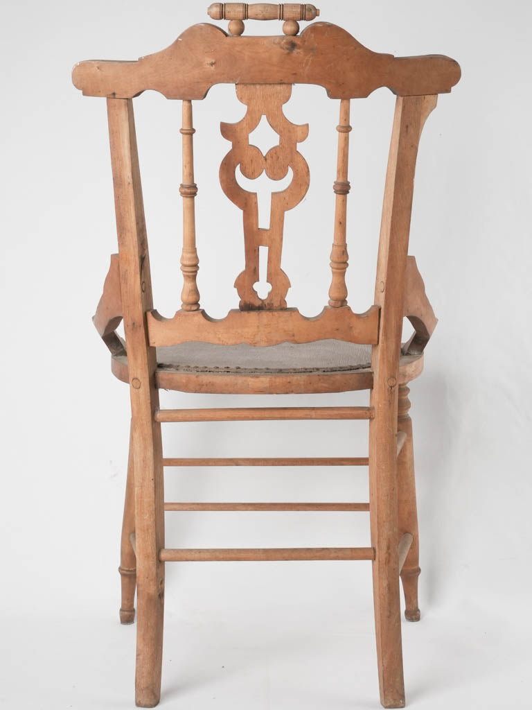 Antique French bistro chair