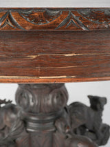 Vintage Henry II-style hunting table