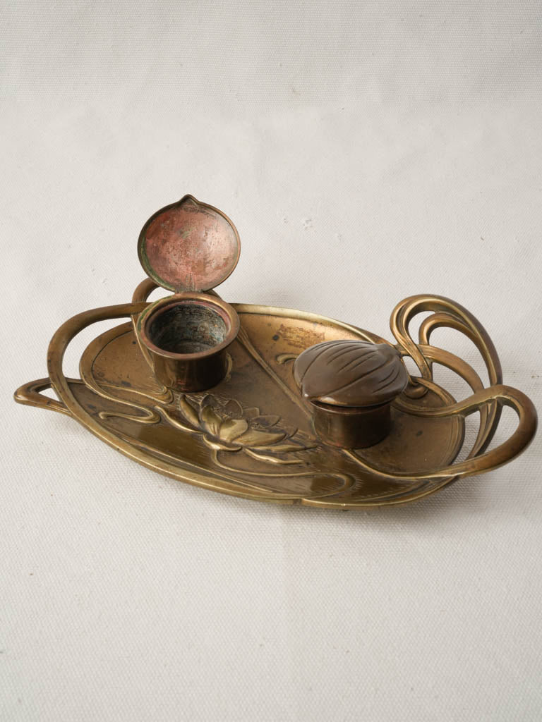 Lyrical early 20th-century desk ornament