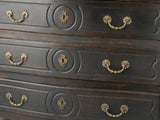 Traditional French oak chest commode