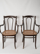 Collectible French bistro style armchairs