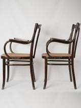 Classic Vienna straw seat armchairs