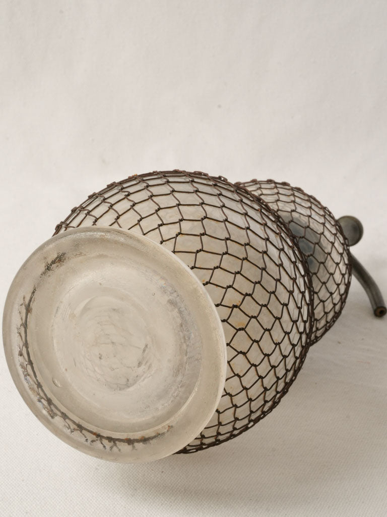 Collectible historical French soda siphon  