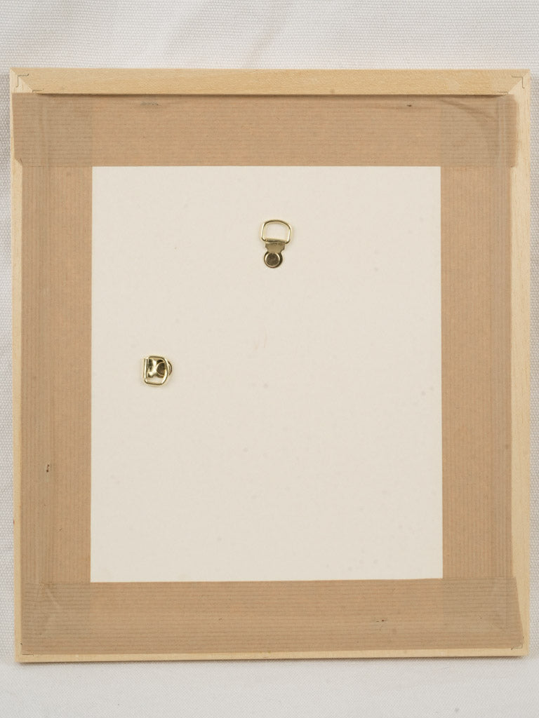 Small Contemporary Painting By Karibou - Atout Chat? - 13" x 11½"