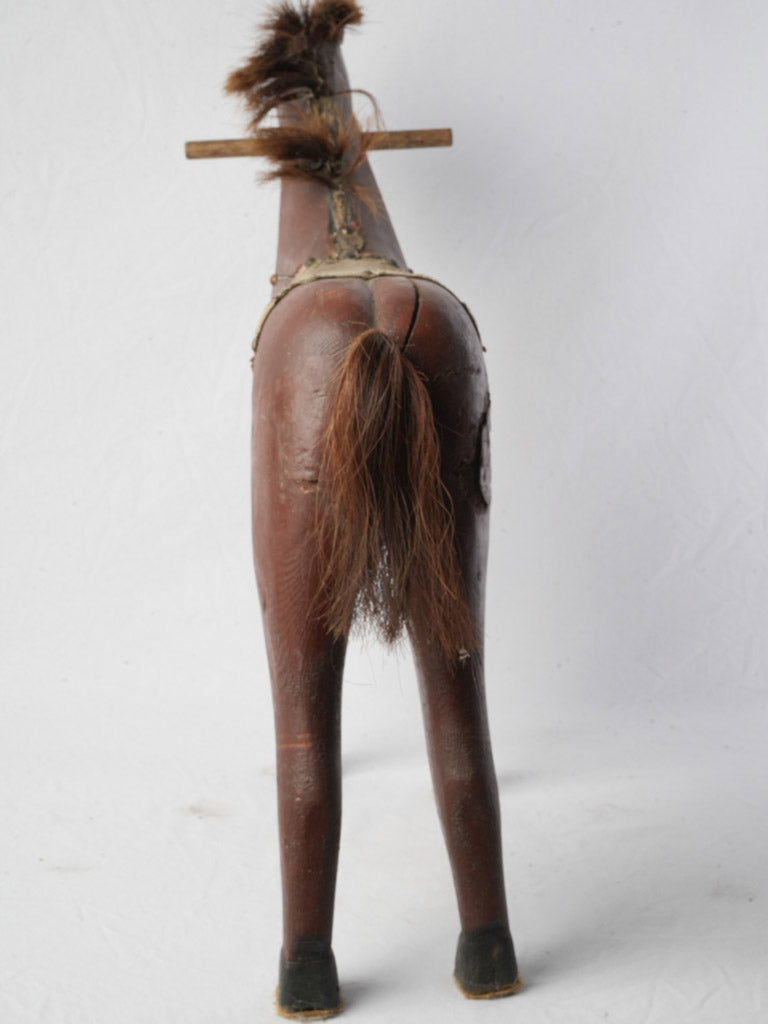 Elegant 20th century toy horse  