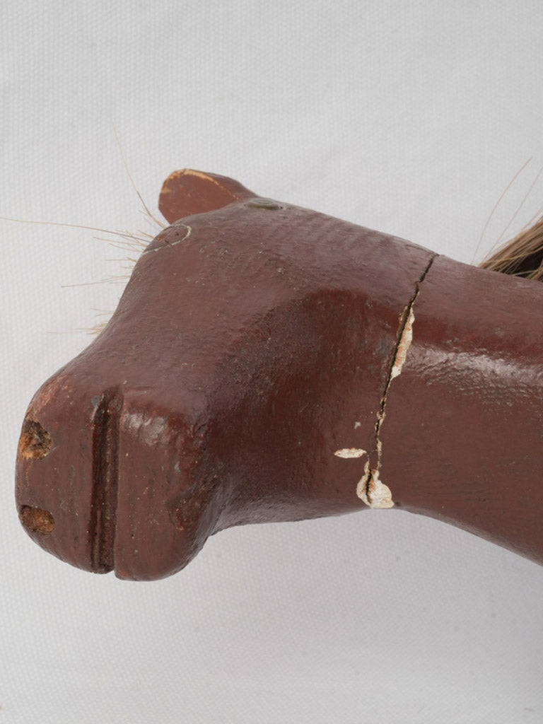 Classic mellow patina French horse  