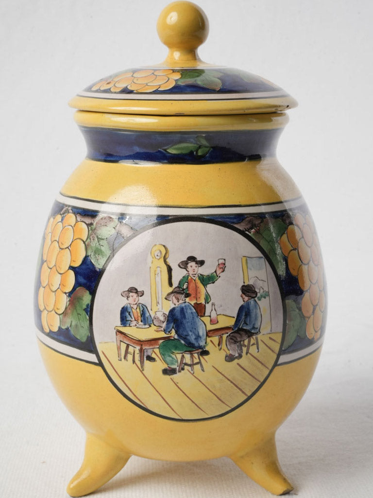 Vintage ceramic collectible jar