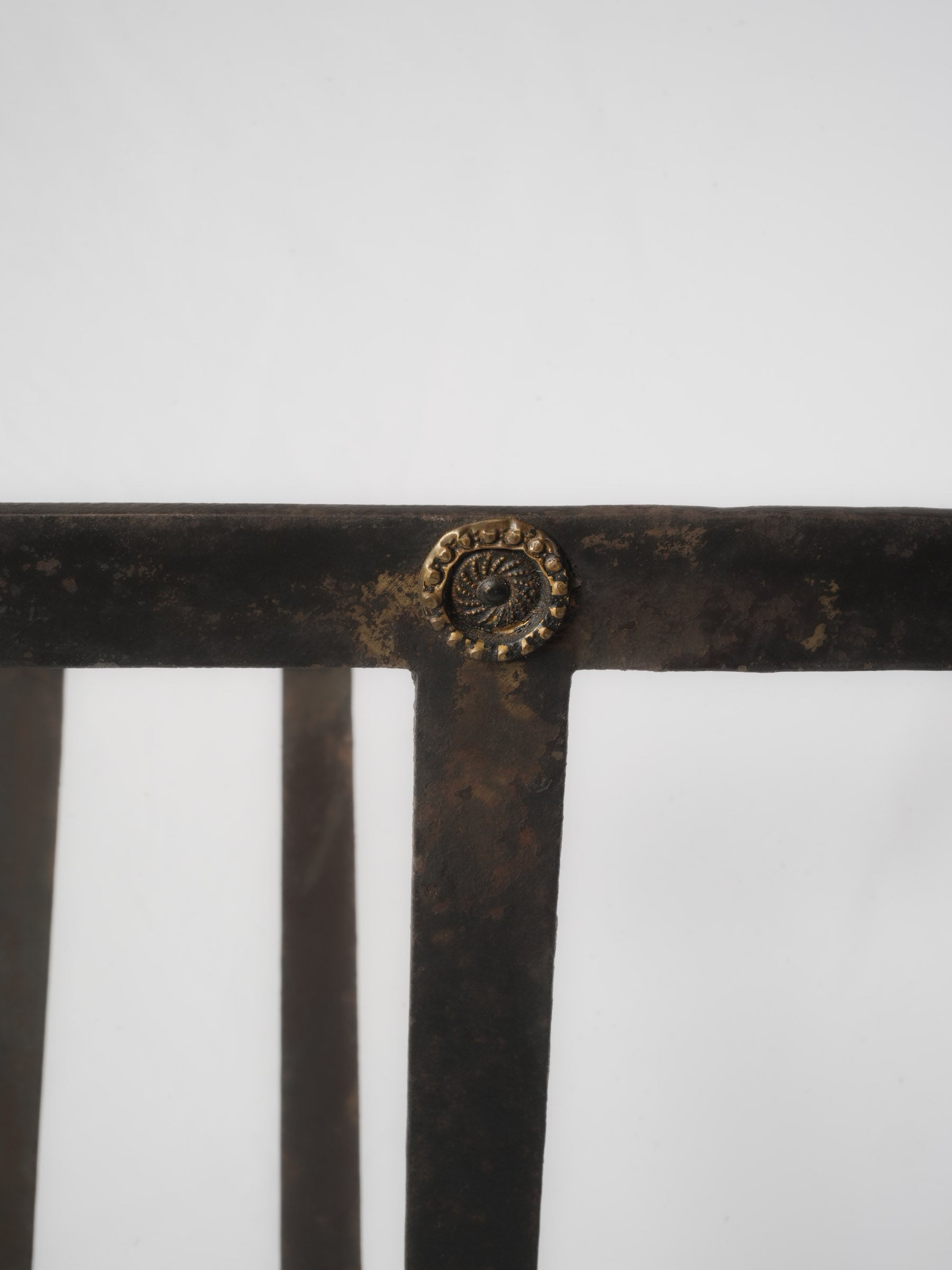 French Naval Officer's Adjustable Iron Chart Stand, Late 18th Century