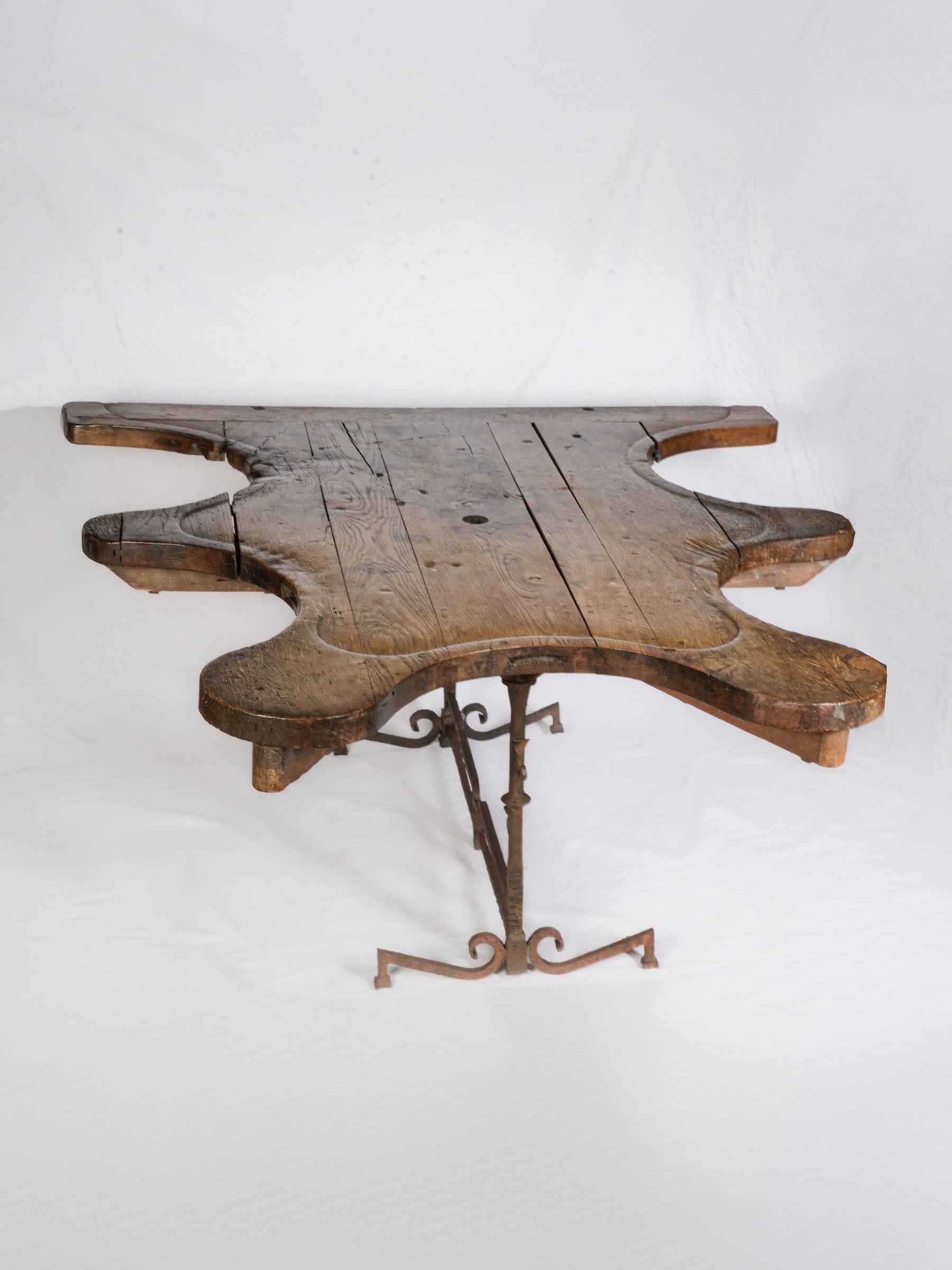 Converted Jeweller's Workbench Table, 19th Century - 65¾"