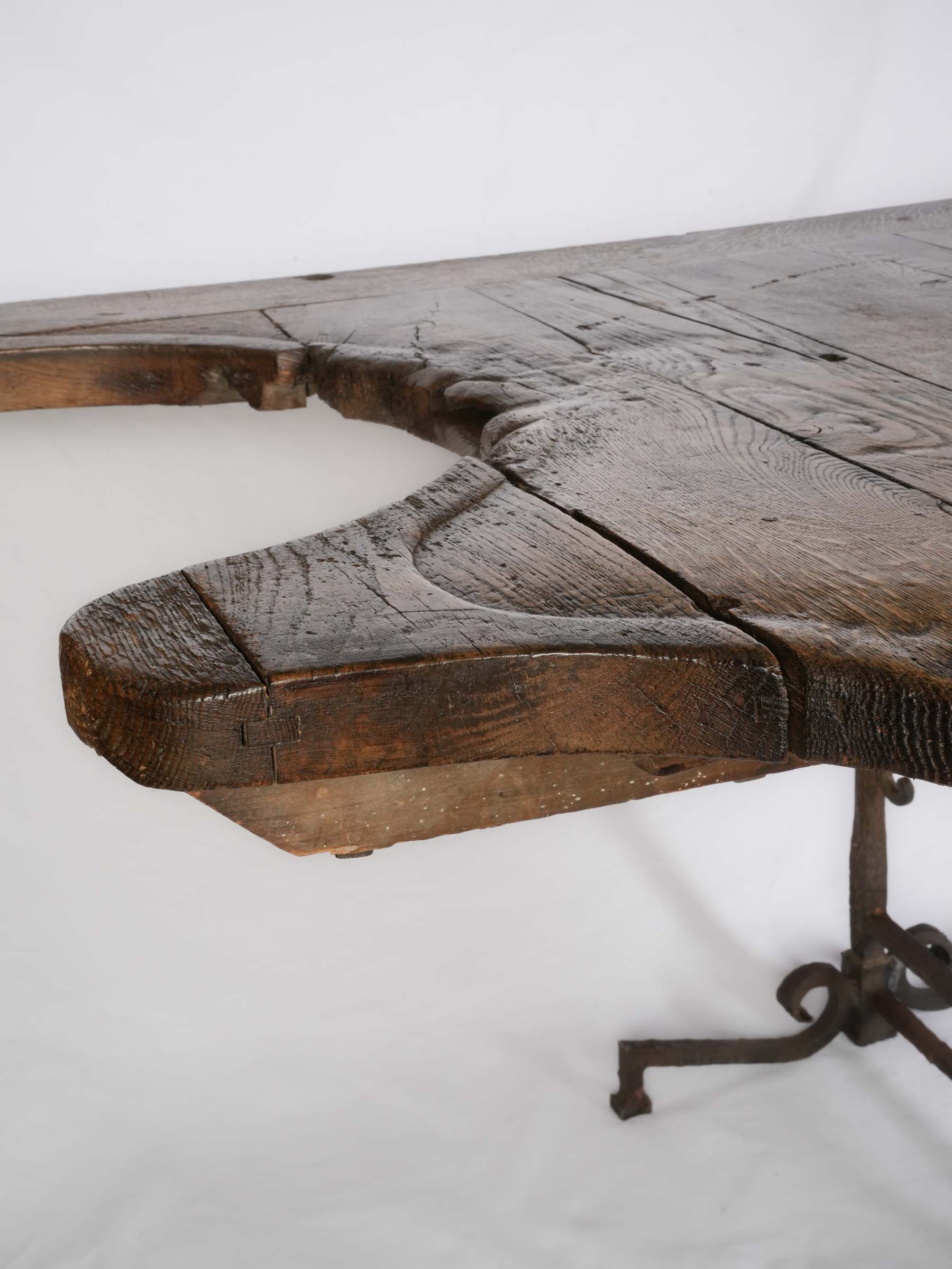 Converted Jeweller's Workbench Table, 19th Century - 65¾"