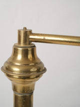 Old-world charm floor lamp brass