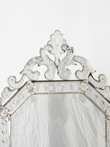 Late 19th century Venetian vanity mirror 26" x 15¾"