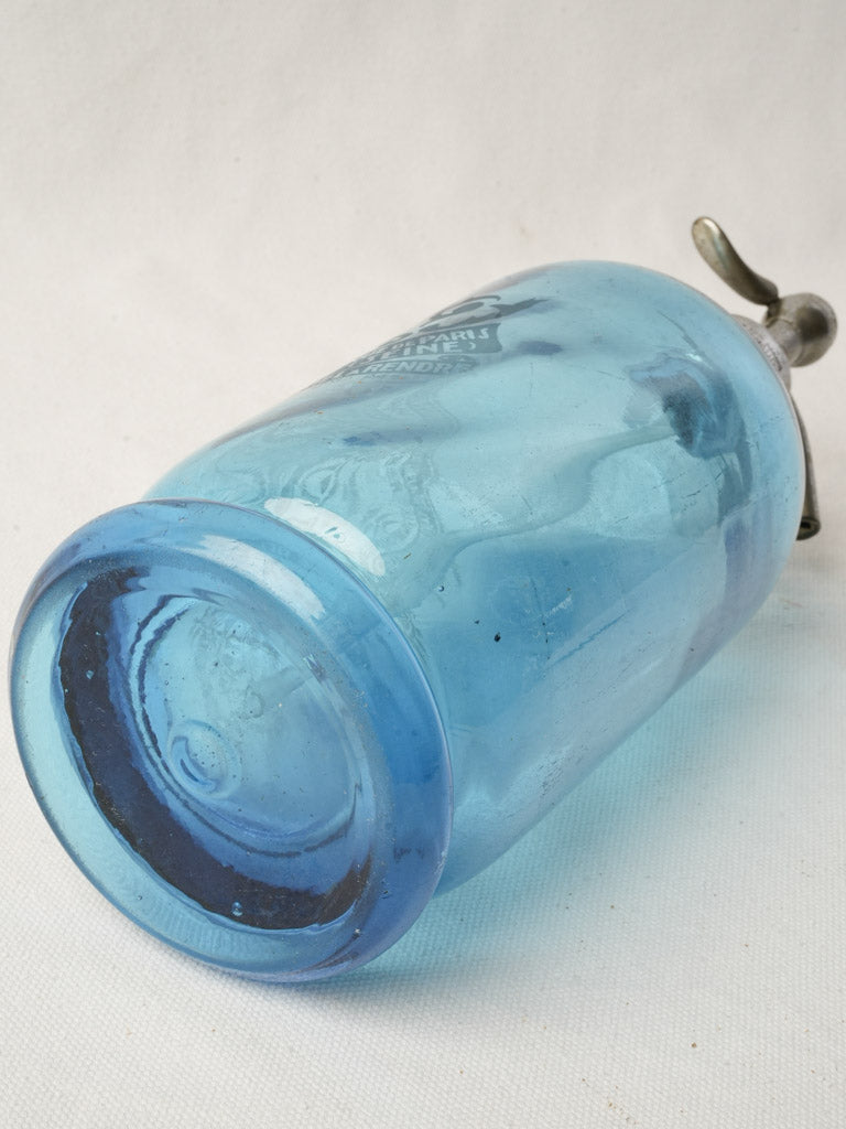 Luminous blue display siphon