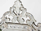Late 19th century Venetian vanity mirror 26" x 15¾"