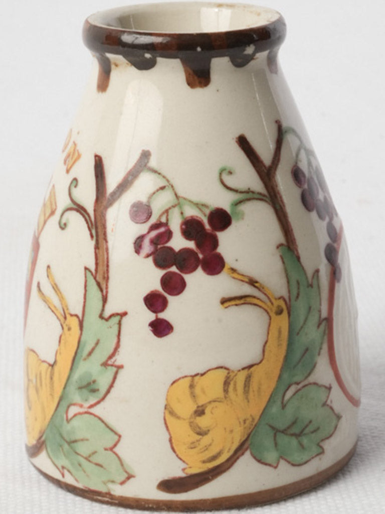 Colorful regional motif vase  