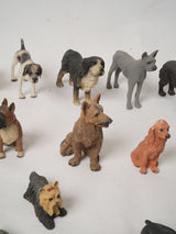 Nostalgic old-school pet figurine assortment