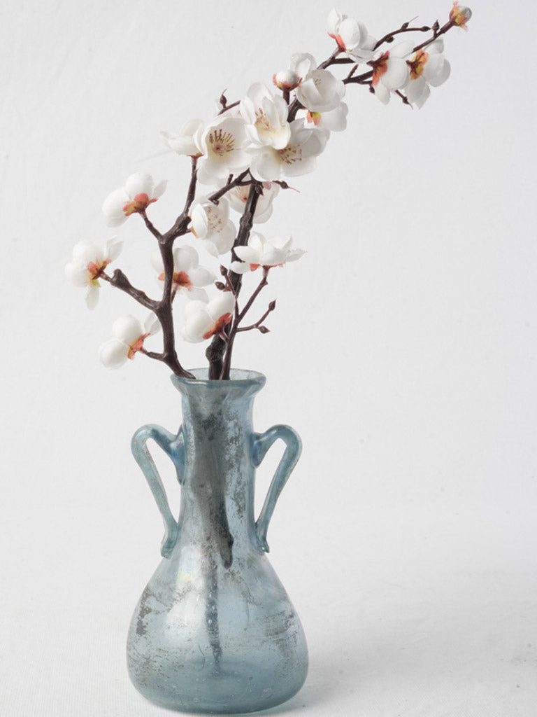 Petite Murano Scavo Glass Amphora Vase Mid 20th Century - 7½"