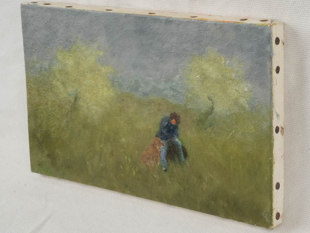 Emotional and intimate meadow painting