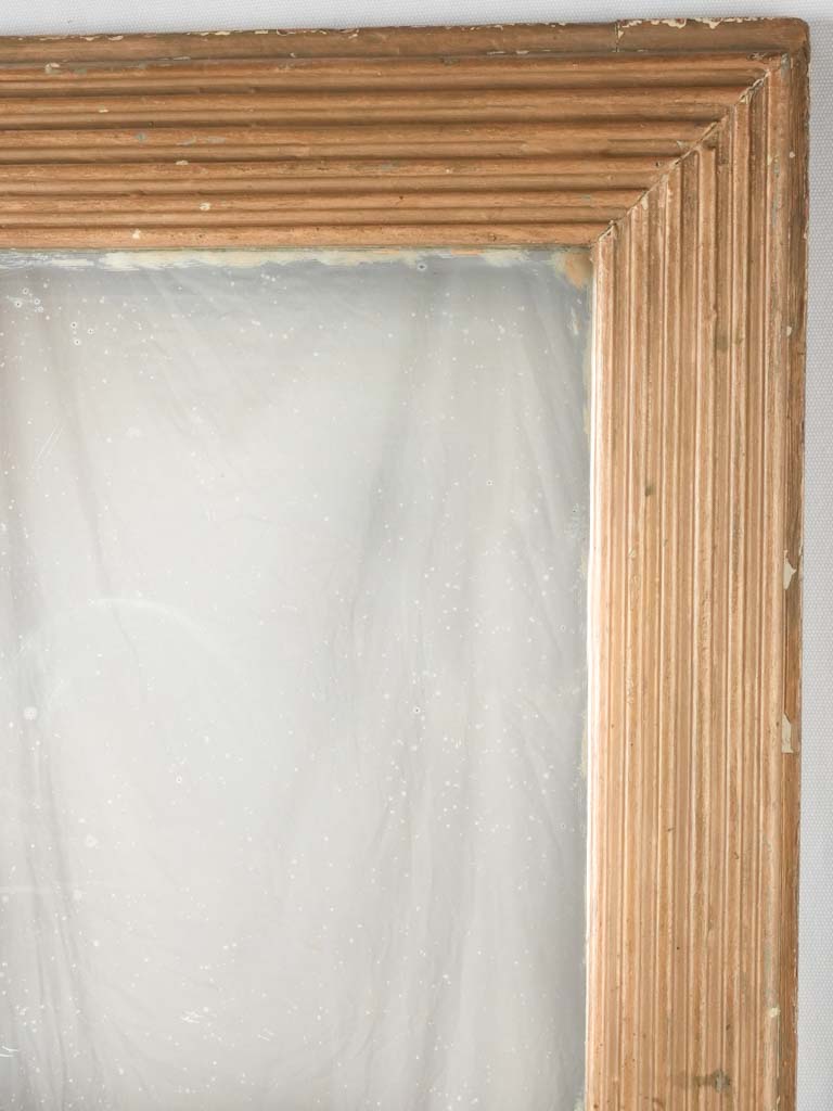 Classic French-style carved mirror