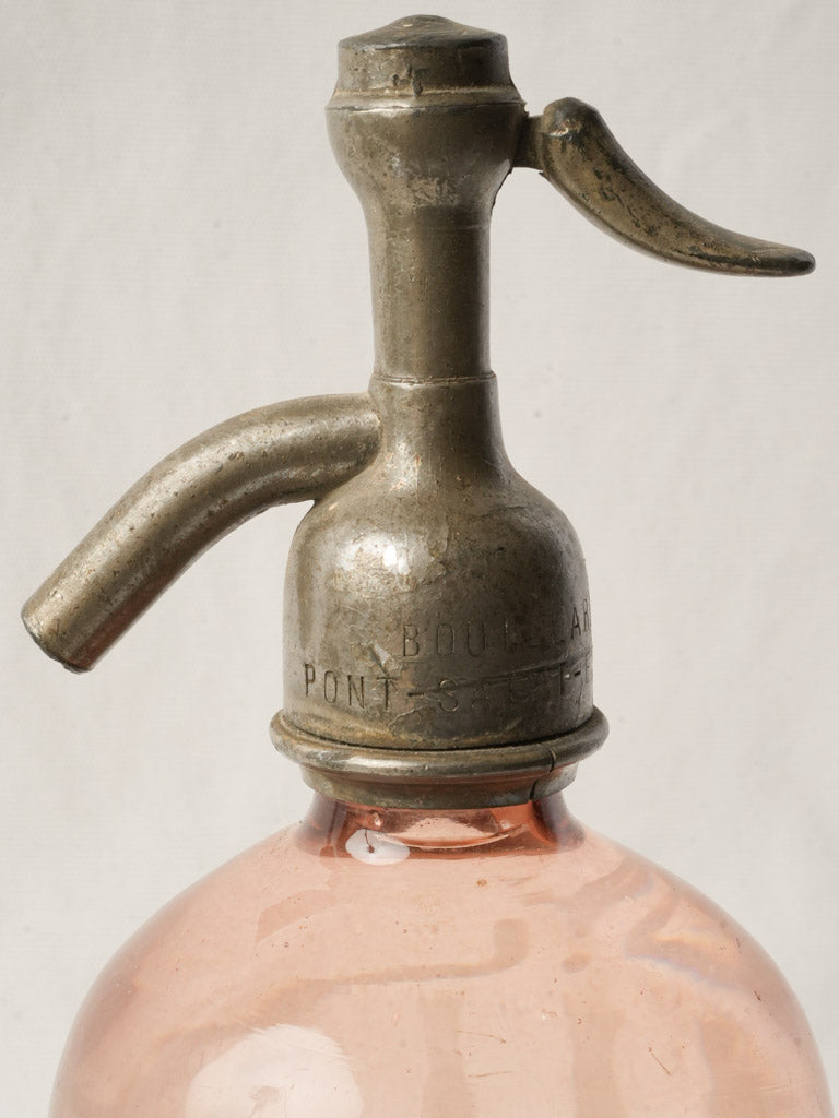 Aged Pont-Saint-Esprit originating siphon  