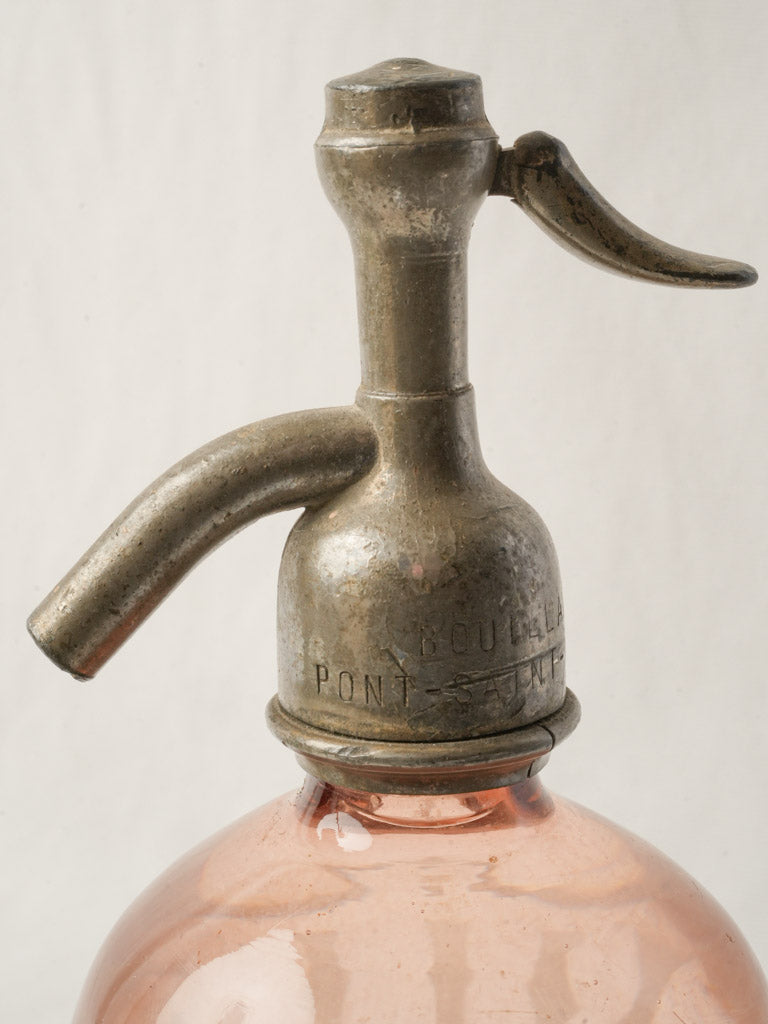 Collectible French bar siphon  