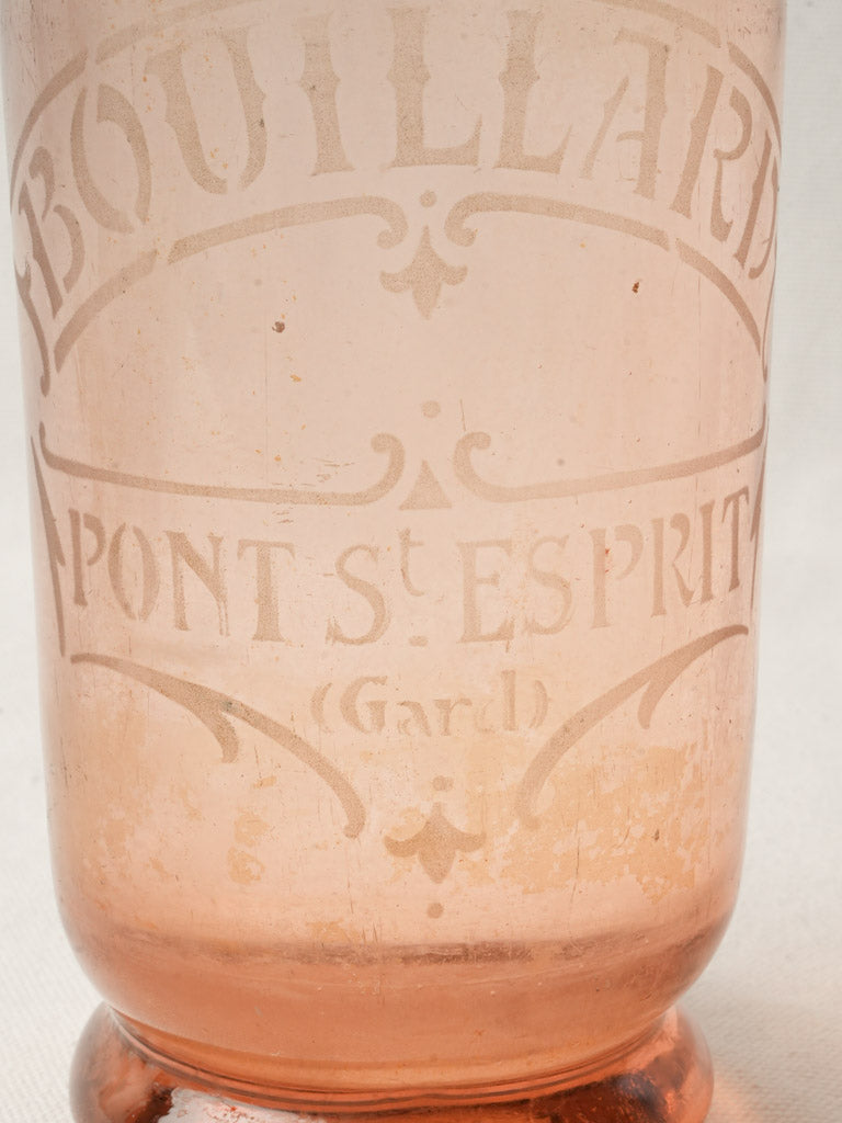 Historical decorative spectacle siphon  