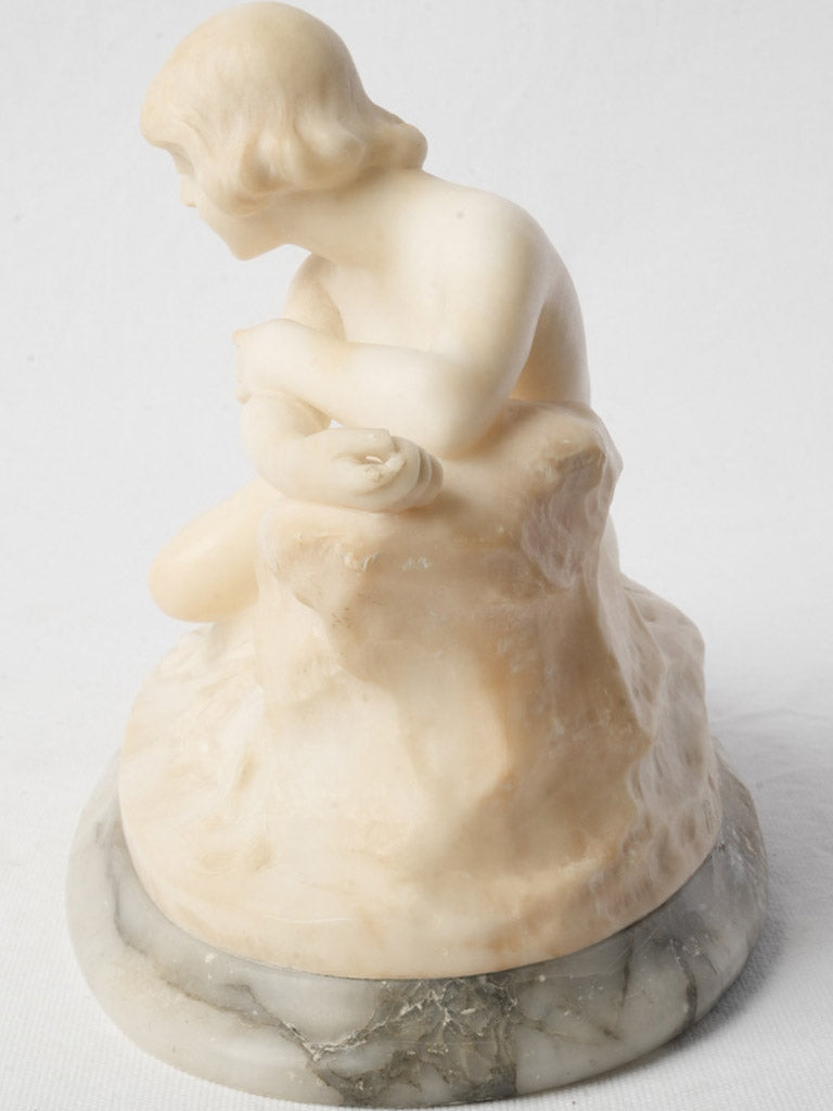 Refined French-inspired decorative statue  