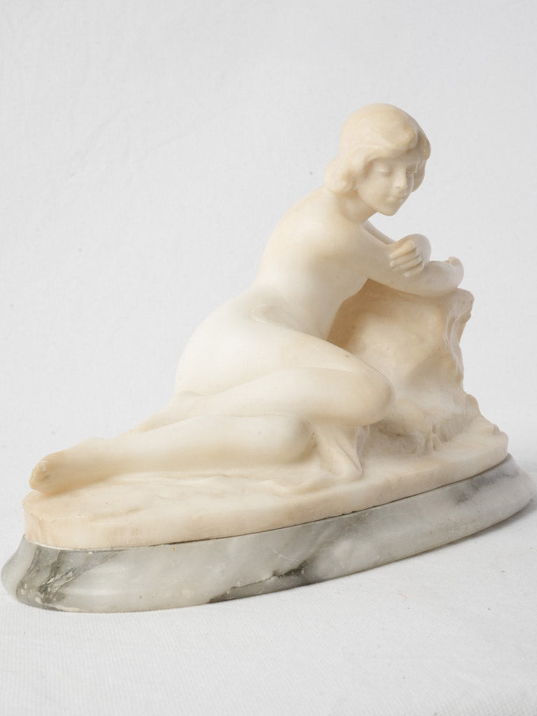 Naturalistic Italian-crafted sculpture  