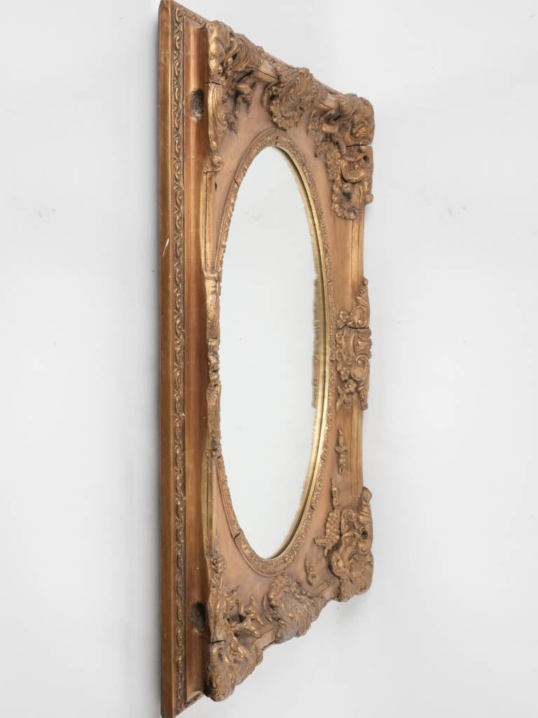 Italian heritage style framed mirror