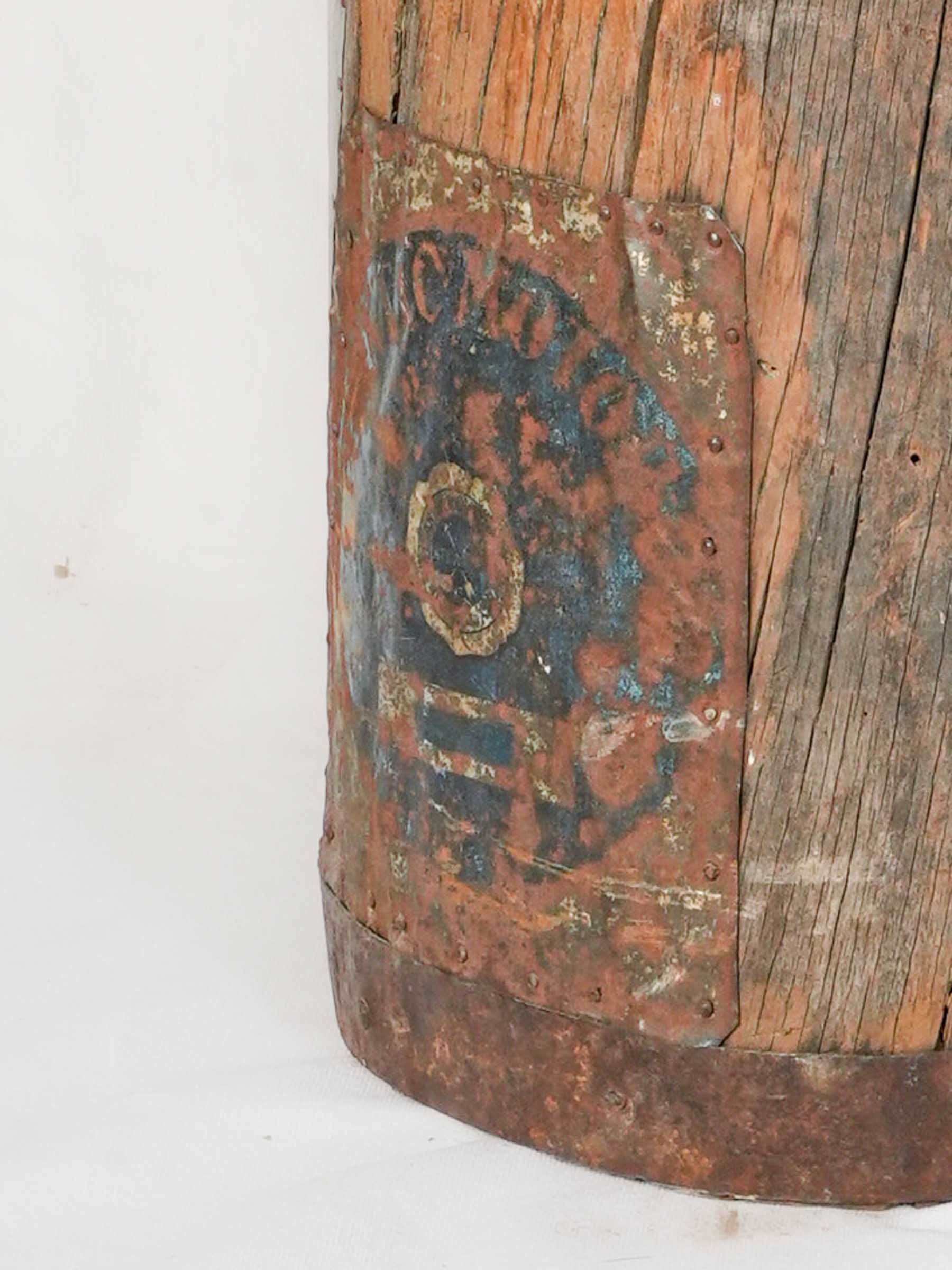 Pair of Repurposed Cévennes Trunk Beehives with Stone Roofs - 31"
