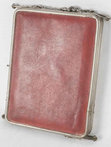 Antique French shaving mirror - triptych 9½"