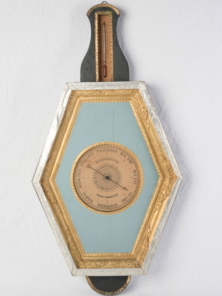 Decorative 19th Century French Barometer - 34¾"
