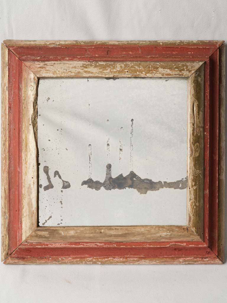 Rustic 19th-Century Mirror  